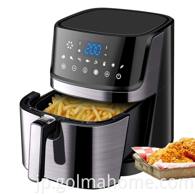 Electric Small Air Fryer Mini Air Fryer Oven Cooker 2L Electric Deep Fryer